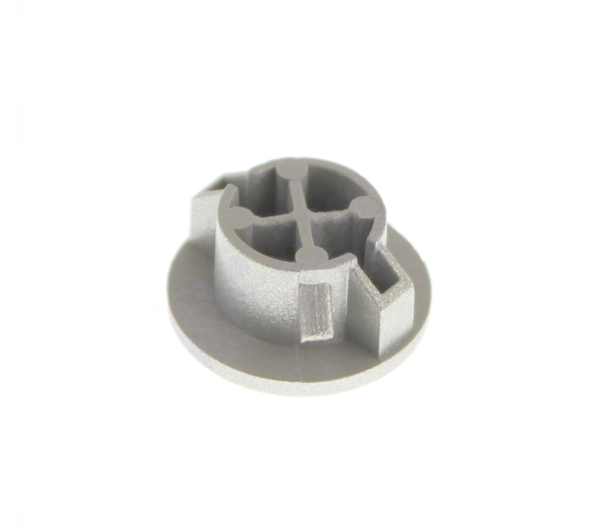 W11086664 - Genuine OEM Whirlpool Microwave Push Button, Silver